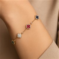 Bracciale Ultima Edizione Donna tiffany in Argento BAO1924-MULTICOLOR-GIALLO